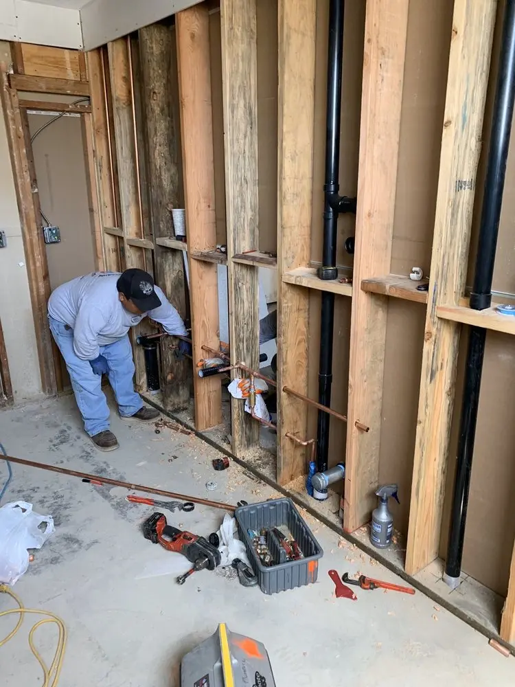 Commercial rough-in plumbing for Trenchless Sewer Repair in Long Branch